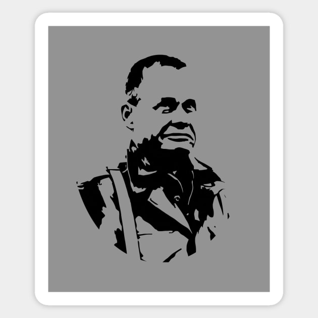 Chesty Puller Sticker by warishellstore